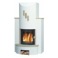 Fireplace Abx Gala Панорама тальк