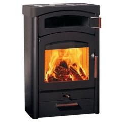 Fireplace Austroflamm Pallas Back Steel