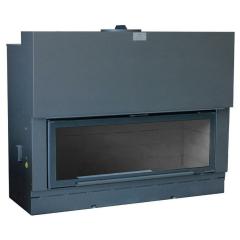 Fireplace Axis H 1600 face WS Black BN2