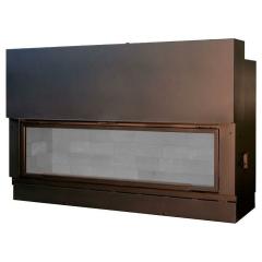 Fireplace Axis H 1600 XXL WS Black BG3
