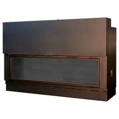 Fireplace Axis H 1600 XXL WS Black BN3