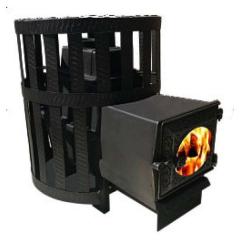 Fireplace Берёзка Воевода 15 Стекло