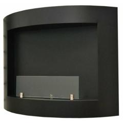 Fireplace Biofactory Curvo Nero