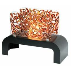 Fireplace Bioteplo Самурай витраж