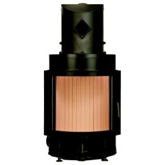 Fireplace Brunner Compact 51/55 сферическое стекло горизонтальное открытие без подъема
