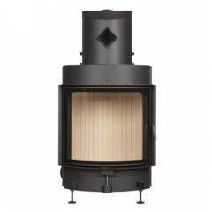 Fireplace Brunner Compact 51/67 сферическое стекло горизонтальное открытие без подъема