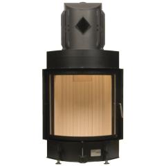 Fireplace Brunner Compact 57/67 сферическое стекло горизонтальное открытие без подъема