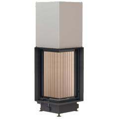 Fireplace Brunner Eck-Kamine 70/33/33 вертикальное открытие с подъемом