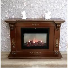 Fireplace Cold Fire Lavatera коричневый MoonBlaze Delux black