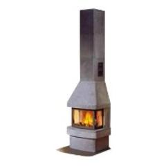 Fireplace Contura 470 высокая