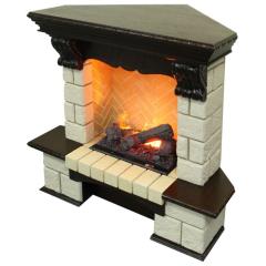 Fireplace Dimplex Pierre Luxe Cassette 600