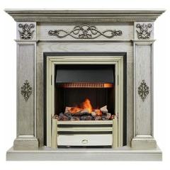 Fireplace Dimplex old silver Cavendish