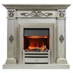 Fireplace Dimplex old silver Chesford