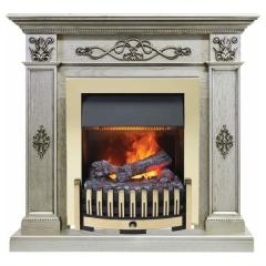 Fireplace Dimplex old silver Danville Brass FB2