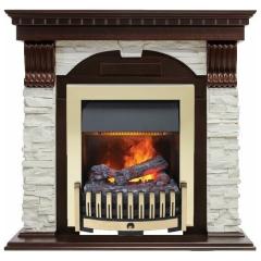 Fireplace Dimplex Dublin Danville Brass FB2