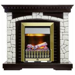 Fireplace Dimplex Glasgow Danville Antique Brass FB2