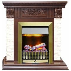Fireplace Dimplex Luxemburg Danville Antique Brass FB2