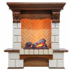Fireplace Dimplex Pierre Luxe Cassette 400