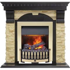 Fireplace Dimplex Dublin-Венге с Danville Brass FB2