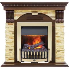 Fireplace Dimplex Dublin угловой с Danville Brass FB2