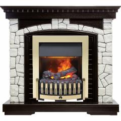 Fireplace Dimplex Glasgow-Венге с Danville Brass FB2