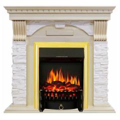 Fireplace Dimplex Dublin Fobos FX Brass