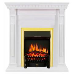 Fireplace Dimplex lean Fobos FX Brass