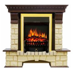 Fireplace Dimplex Pierre Luxe Fobos FX Brass
