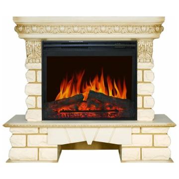 Fireplace Dimplex Pierre Luxe LORD-Слоновая кость Jupiter FX 
