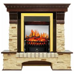 Fireplace Dimplex Pierre Luxe угловой Fobos FX M Brass