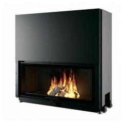 Fireplace Edilkamin WINDO 120 N nero