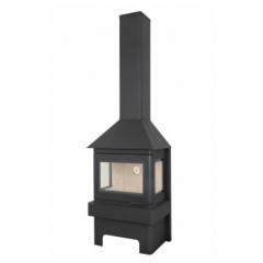 Fireplace Экокамин Прага стекла PK 001