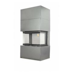 Fireplace Экокамин Родос 800 графит шамот KRN800G