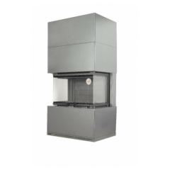 Fireplace Экокамин Родос 800 графит шамот KRN800BG