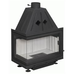 Fireplace Экокамин Альфа 700 L два стекла левая TA700L