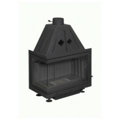 Fireplace Экокамин Альфа 700 LB два стекла левая шамот TA700LB