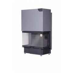 Fireplace Экокамин Дельта 1000 B три стекла принтинг шамот TDN1000B
