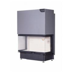 Fireplace Экокамин Дельта 1200 B три стекла принтинг TDN1200