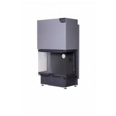 Fireplace Экокамин Дельта 800 B три стекла принтинг шамот TDN800B