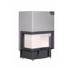 Fireplace Экокамин Дельта 800 L два стекла левая принтинг TDN800L