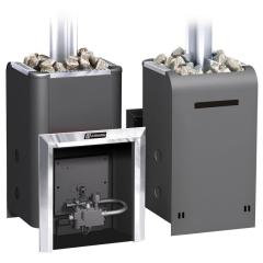 Fireplace Ермак Уралочка 24 с автоматикой Сталь