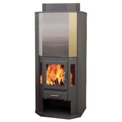 Fireplace Eurokom DIPLOMAT INOX WT
