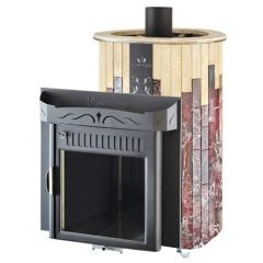 Fireplace Ферингер Ламель Мини Сильвия Оро Россо Леванте Камень