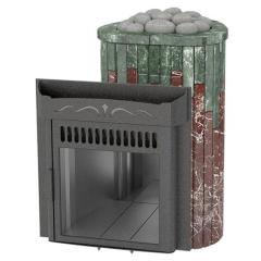 Fireplace Ферингер Ламель Мини Змеевик Россо Леванте Камень