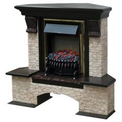 Fireplace Гленрич Бостон К Грот однотонный угловой