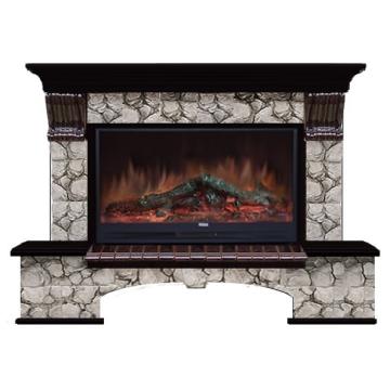 Fireplace Гленрич Бостон 86 Premier S86 камень-Калерия/цвет-Венге 