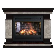 Fireplace Гленрич Лорд Rumba 3D камень-Марсель/цвет-Венге