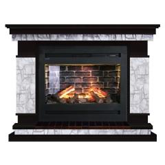 Fireplace Гленрич Лорд Rumba 3D камень-Старый город/цвет-Венге