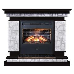 Fireplace Гленрич Лорд Samba 3D камень-Старый город/цвет-Венге