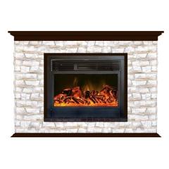 Fireplace Гленрич Пафос 28 New flame камень-Алтай/цвет-Дуб 46